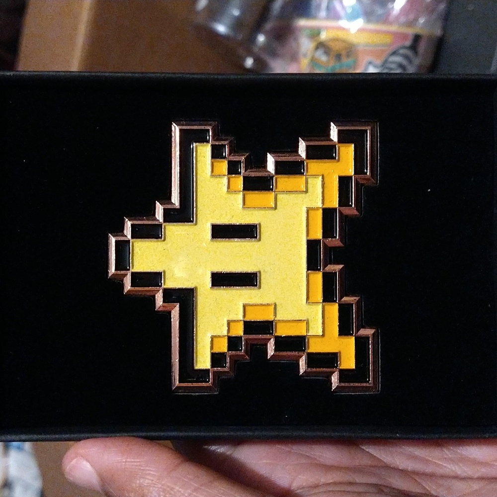 Mario Brothers Star Paperweight